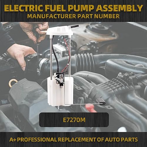 Miniatura 2 de Dasbecan E7270M - Conjunto de módulo de bomba de combustible eléctrica compatible con Ram 1500 5.7 Hemi 2011-2015 Ram 2500 2013-2015 Ram 3500 5.7L