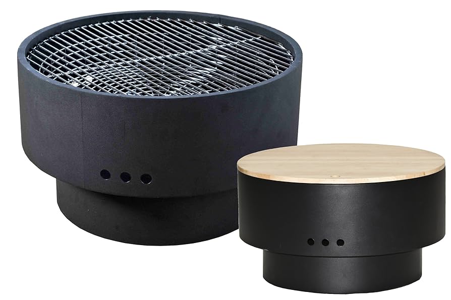 Amazon.com : Fire Sense 60532 Fire Pit Revolver Wood Burning