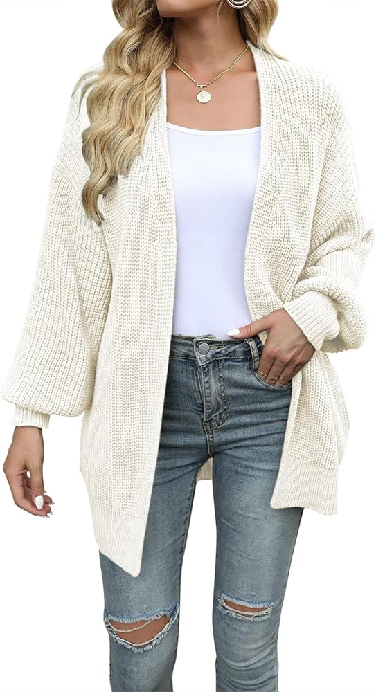 Suéter Mujer Moda Sweater Dama Abierto Tejido Punto Diseño Colorido