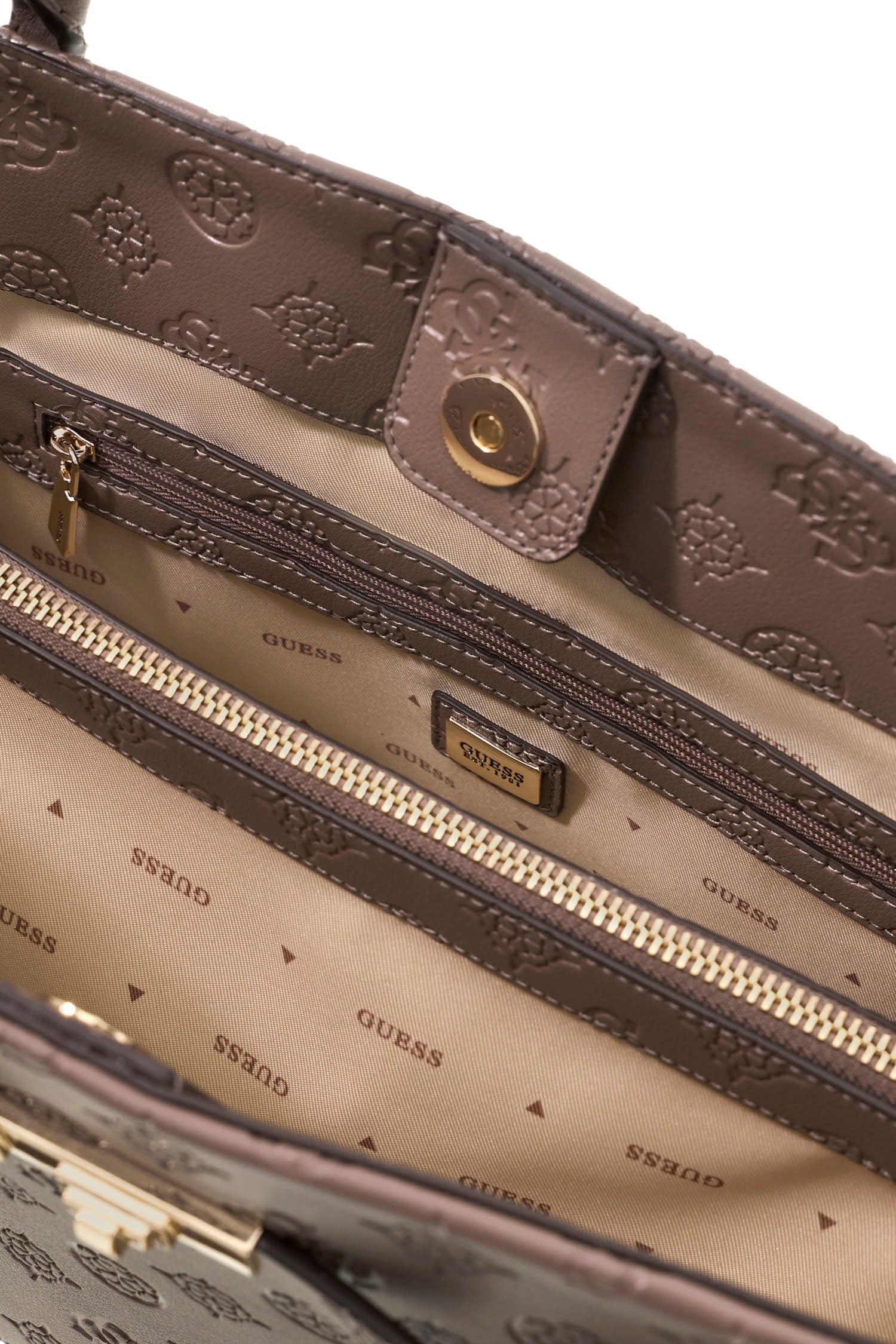 GUESS Carmella Girlfriend Satchel - Guess Bolsas Mujer