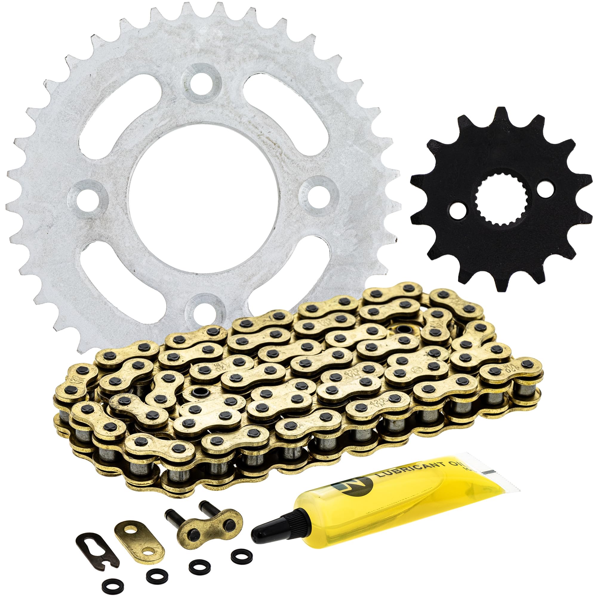 Amazon.com: NICHE Drive Sprocket Chain Combo for Honda CRF50F