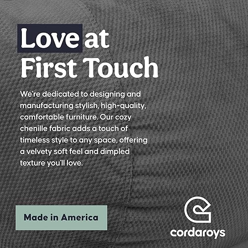 Miniatura 7 de CordaRoy's Solo funda para puf de felpilla (el puf se vende por separado), tamaño Queen, selva tropical