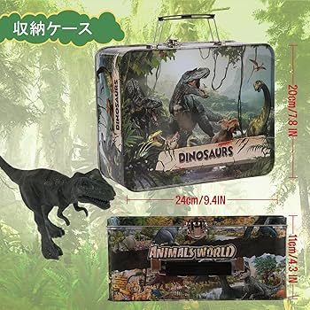 恐竜　ダイナソー　置き物 カラフルブリキ ダイナソー S ピンク 恐竜 オブジェ 置物