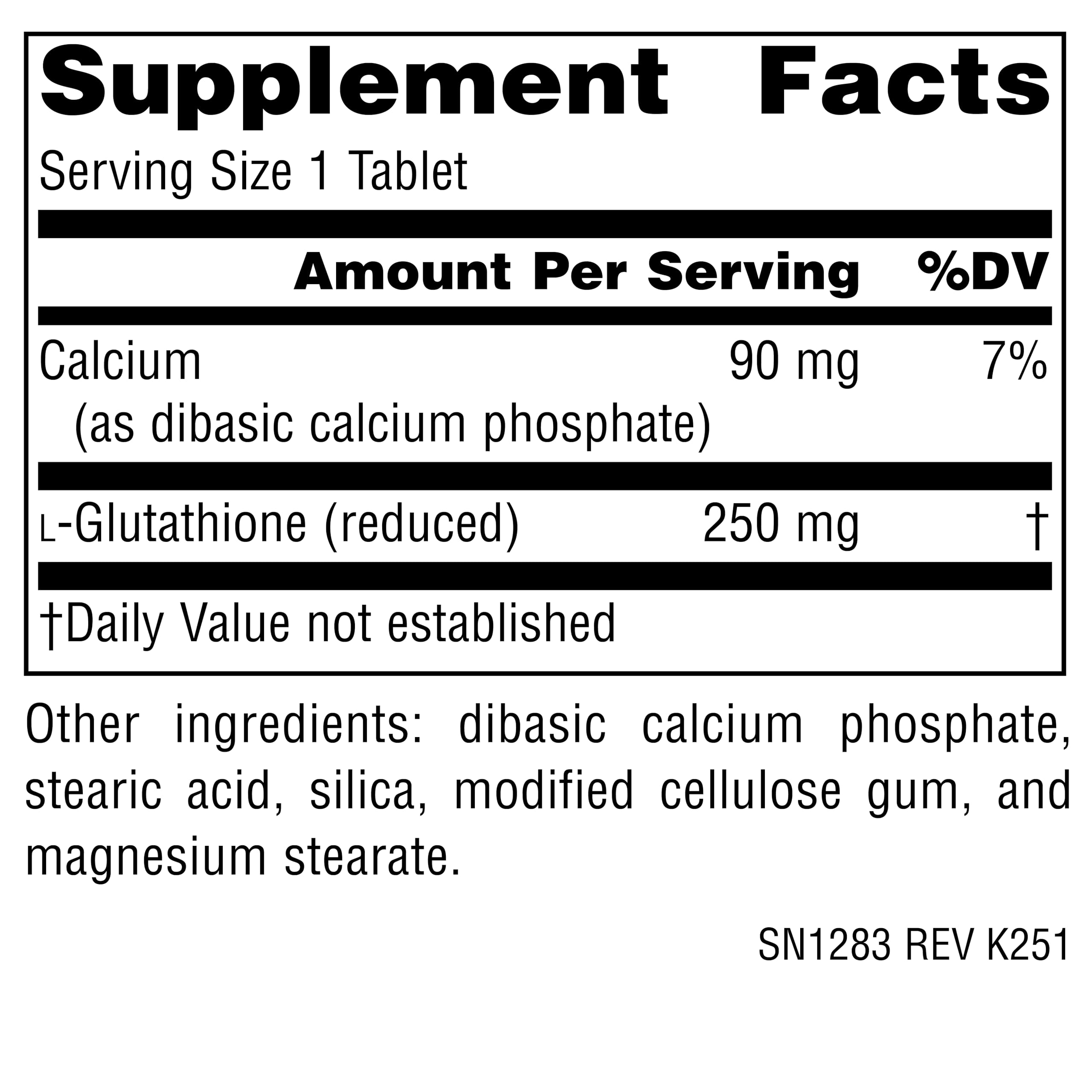 source naturals reduced glutathione Glutathione, 250mg - 60 Vegetarian Tablets | Antioxidant Support 19403901 soy or wheat Variant:1µg Glutathione-activated biotin-targeted dual-modal imaging