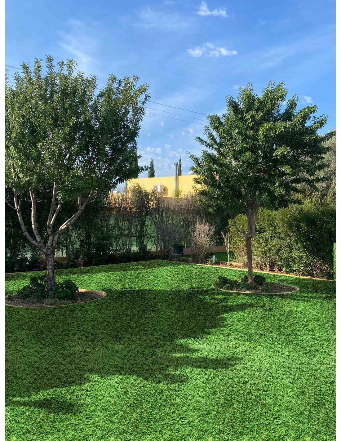 Jardin202 - Césped Artificial Ibiza 35mm – Realista y Resistente | Ideal para Jardines, Terrazas y Piscinas | Fácil Instalación | Rollos 5x2 Metros () | Rollos 5x2 Metros