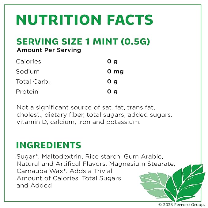 Tic Tac Caramelo Menta 17.2 oz Pack miniatura 2