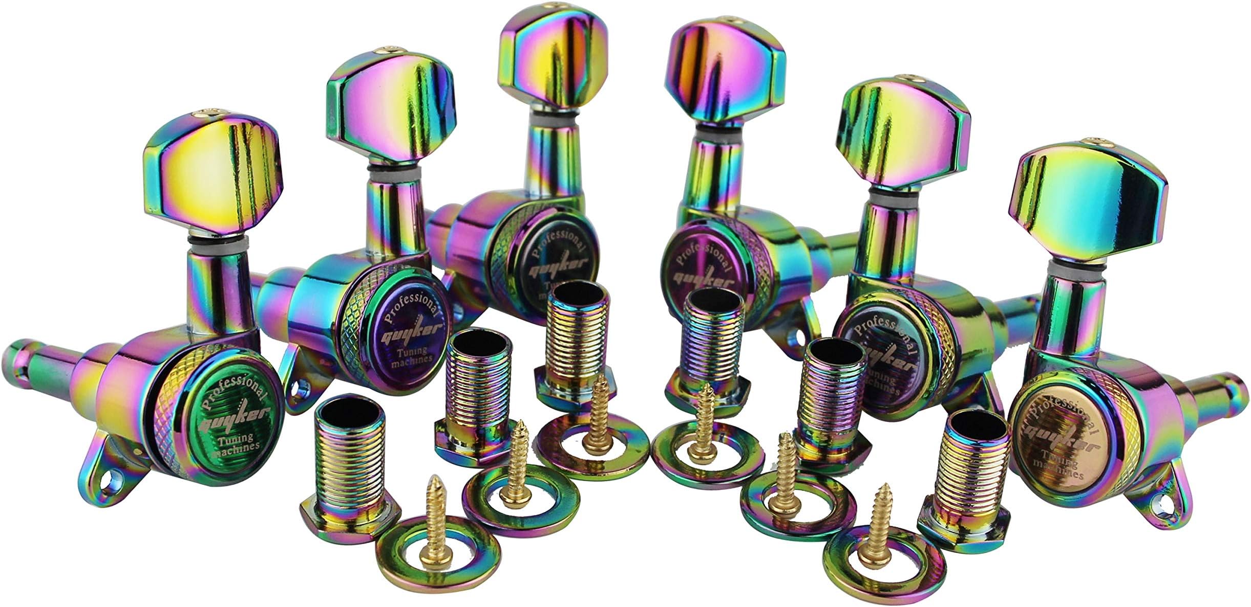 Guyker Guitar Locking Tuners 3l 3r 118 Lock String 