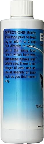 Miniatura 2 de Seachem Entice - Potenciador natural del aroma y del sabor para la comida de pescado, acuarios marinos y de agua dulce 8.5 fl oz