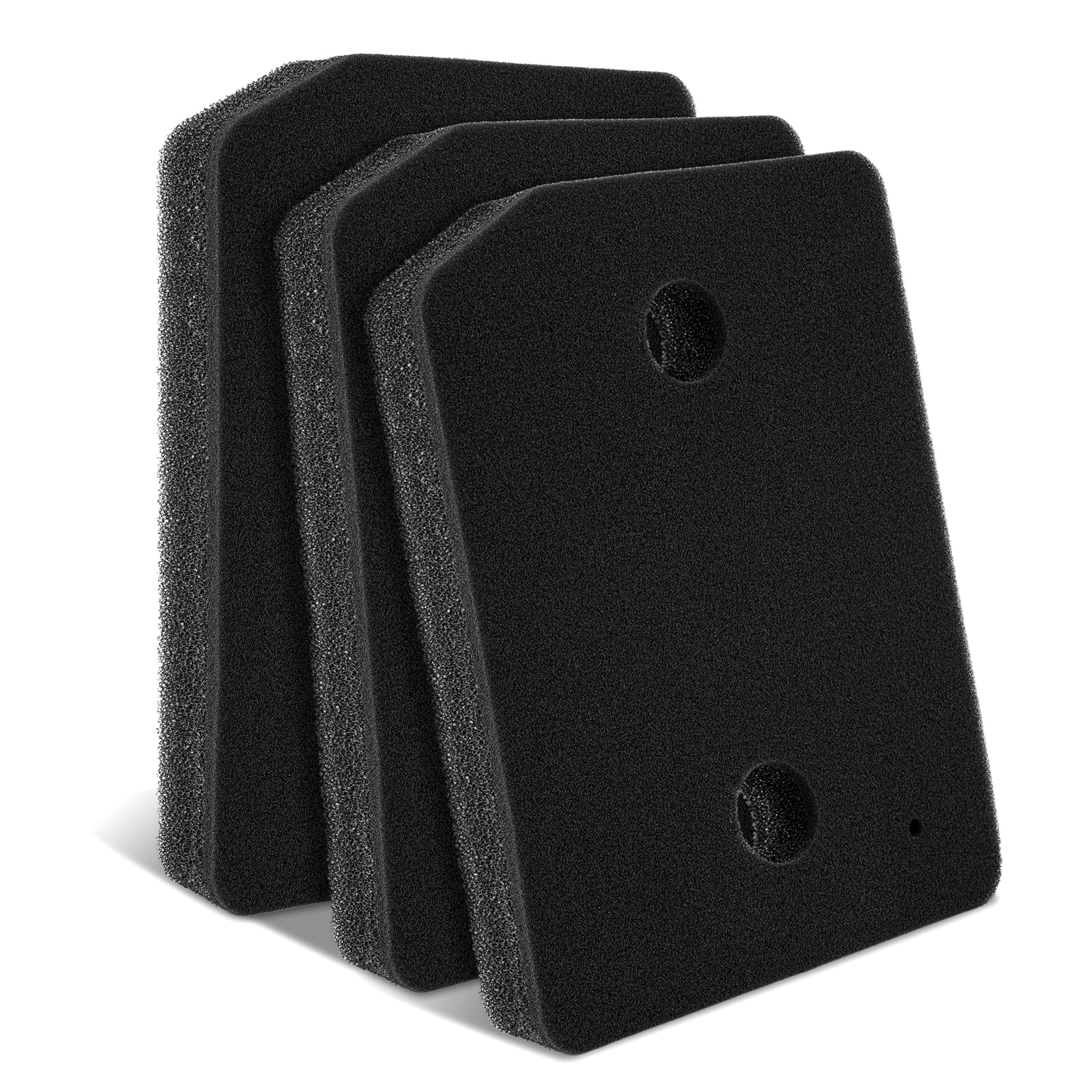 Trockner Filter für Miele T1 9164761 Wärmepumpentrockner, Fein-Grob 207 x 157 x 30mm Schwammfilter Filtermatte für Miele Wäschetrockner (3 Stück)