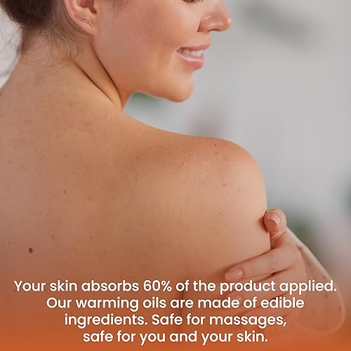 Miniatura 6 de Aceite de masaje orgánico con sabor a especias de calabaza, deslizamiento suave, no graso, sin manchas, nutre e hidrata la piel, aromaterapia