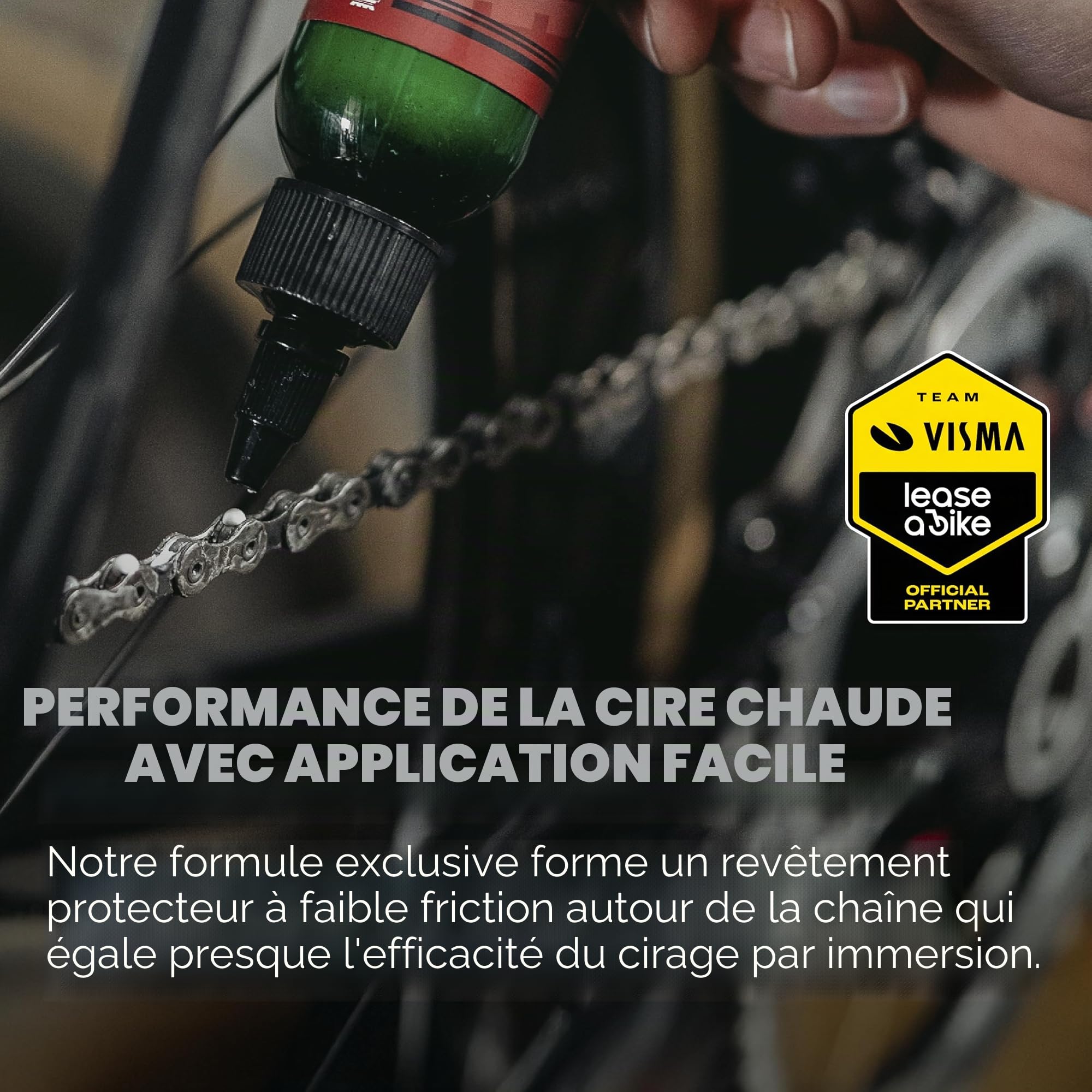 SILCA Lubrifiant pour chaîne de vélo Super Secret | Bouteille de 8 onces | Cire de chaîne liquide pour une extrême douceur et chaîne silencieuse Lubrifiant sec pour chaîne puissance améliorée NOUVEAU