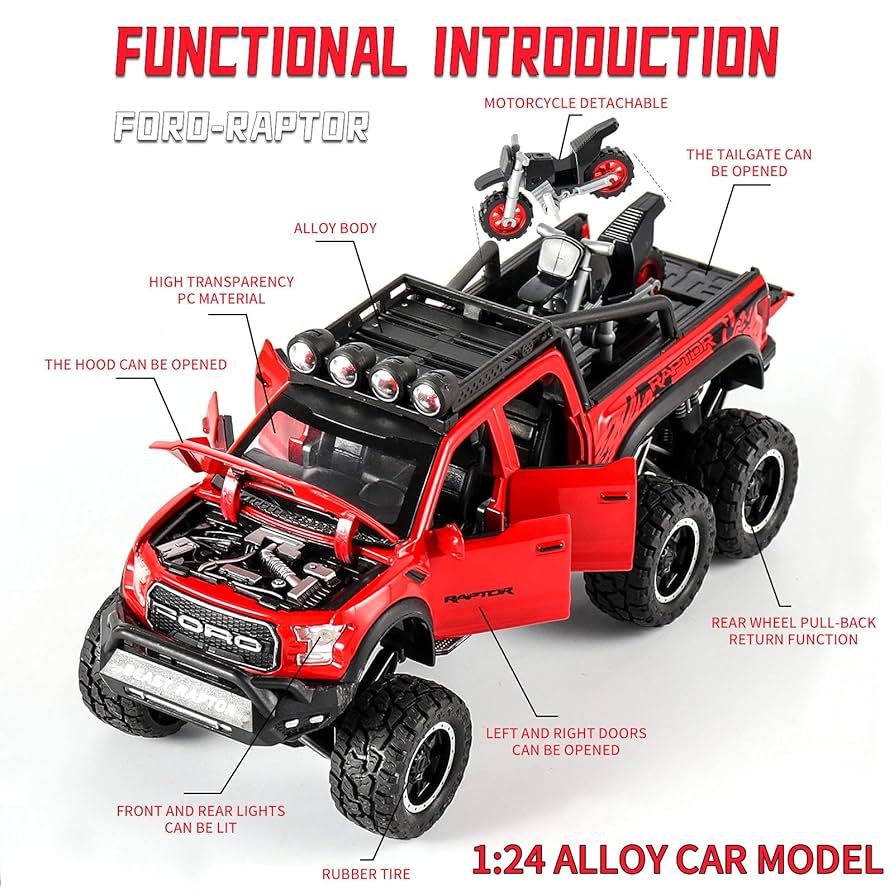 ミニカー 1:24 TRUCKS w/RACK &amp; WHEELS 2021 Ford Amazon.com: Just Trucks 1:24 2021 Ford Bronco Die-Cast Car