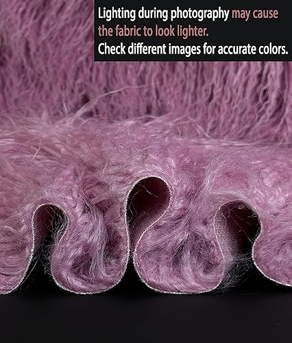 Vista 39 de Pelo sintético de pelo largo, pelo largo, lujoso, para coser, cosplay, disfraz, decoraciones, 60 pulgadas de ancho, vendido por The Yard