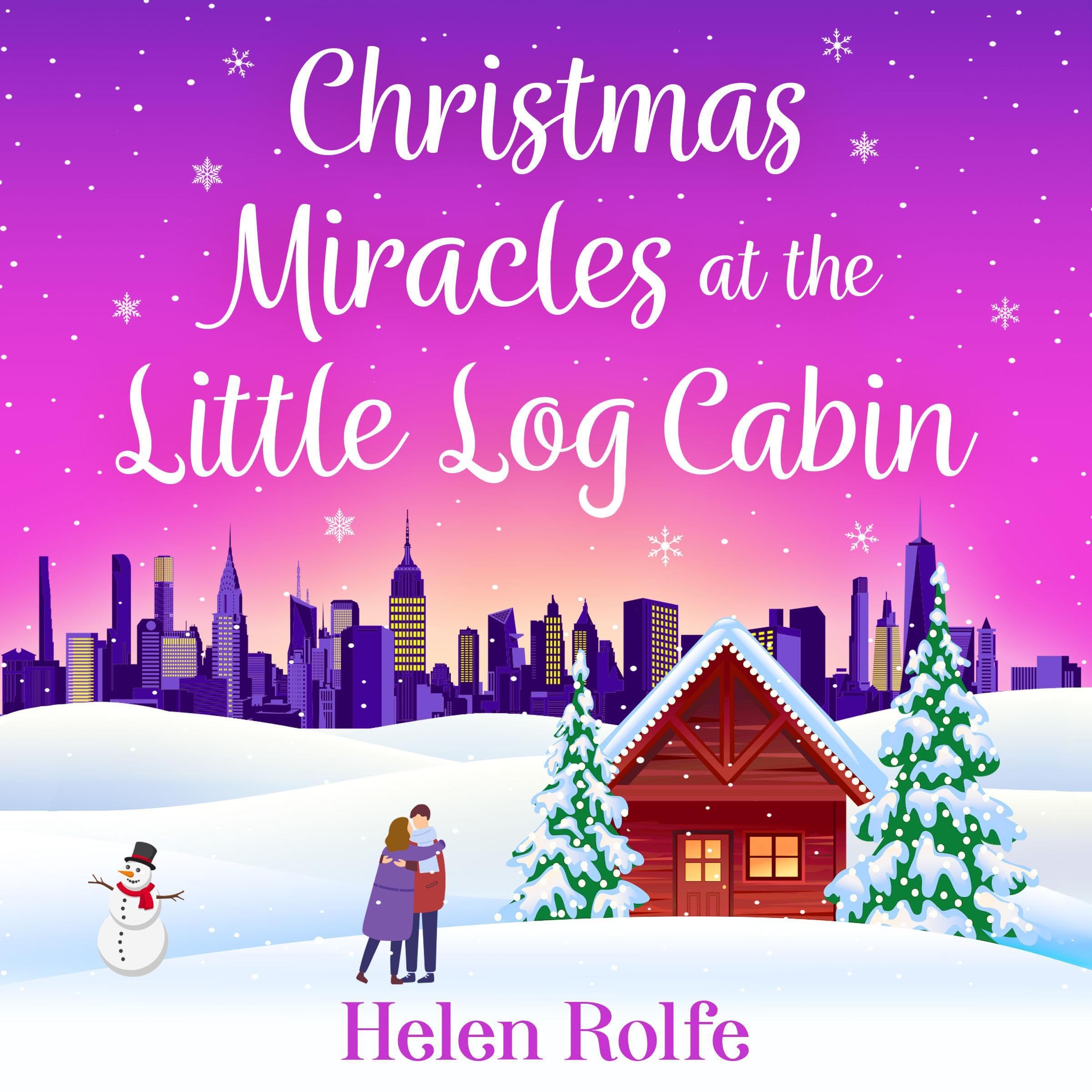 Cover art for Christmas Miracles at the Little Log Cabin