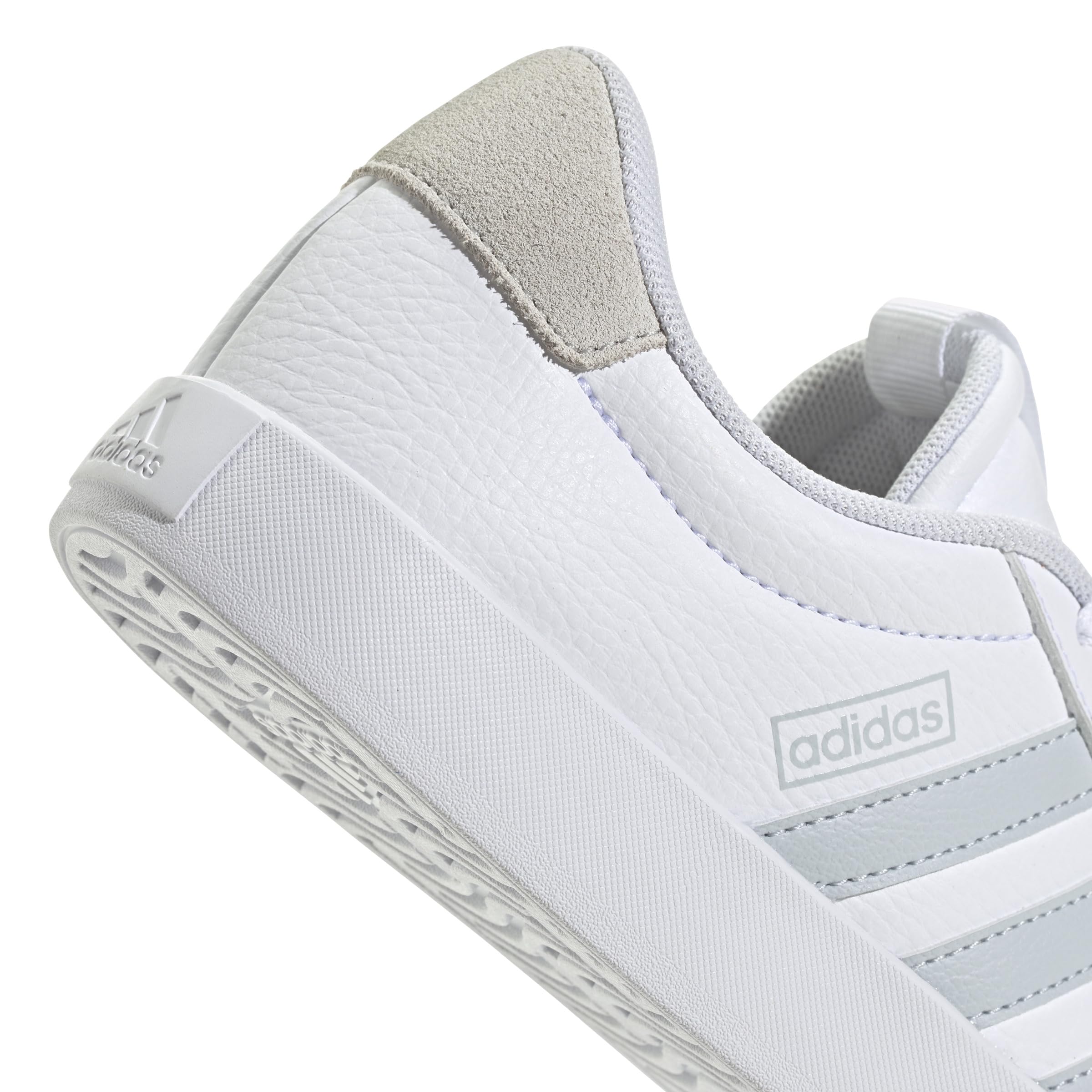 adidas Zapatillas para mujer, Vl Court 3.0, blanco/azul halo/gris, 5, Blanco Azul Halo Gris, 38 EU