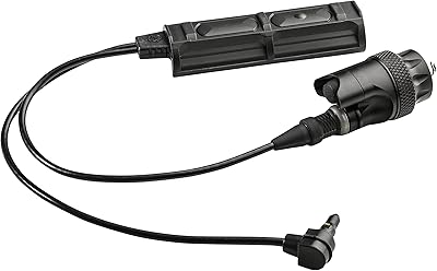 Mil-Spec Rear Dual Switch Assembly for Simultanious use of Scoutlight WeaponLights + ATPIAL laser, Includes DS00 & SR07-D-IT, Black