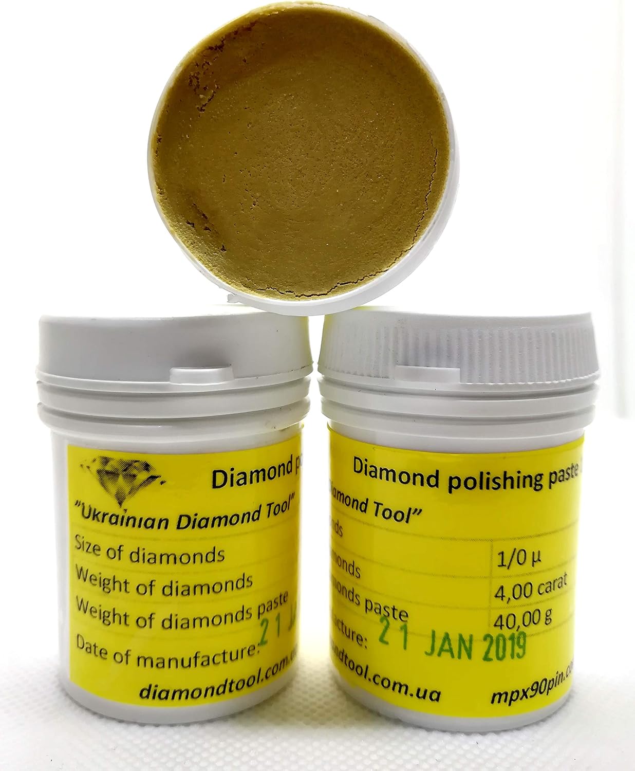 Diamond oil-based polishing paste 1.0 micron. 40g