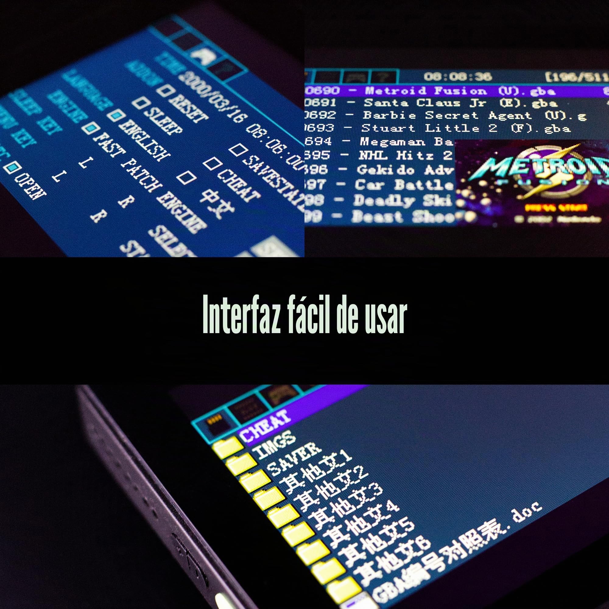 EZ Flash AIR Advance. Carrito flash con temática retro para GBA + tarjeta SD de 32 GB precargada con juegos | Embalaje de coleccionista