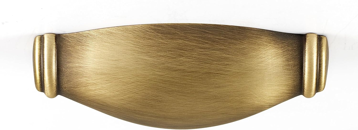 Alno Charlie's, 3" Cup Pull, Matte Black