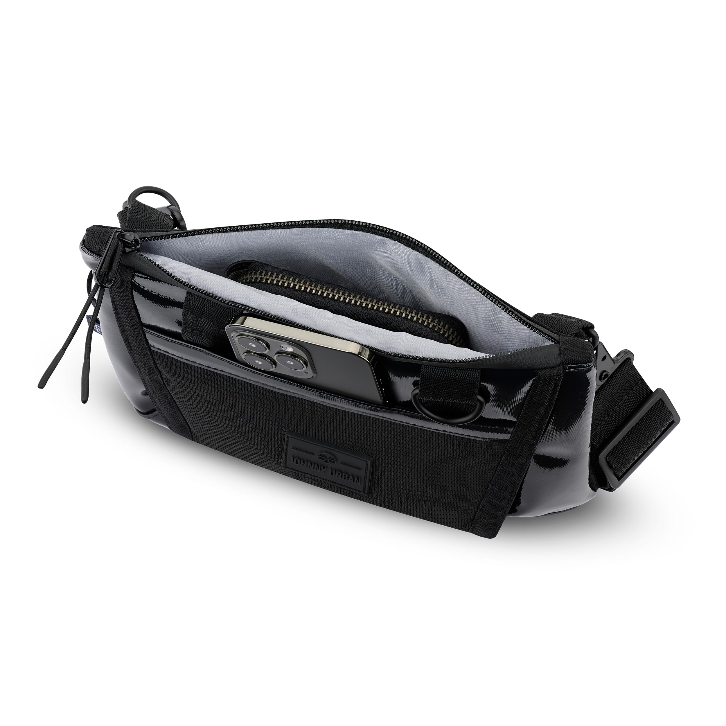 Johnny Urban Bolsa Pecho Hombres y Mujeres - Avery - 2-en-1 Bolso Bandolera y Riñonera Tactica - Bolsa Sacoche Pequeña para Ciudad, Bicicleta, Viajes, Festivales - Repelente al Agua