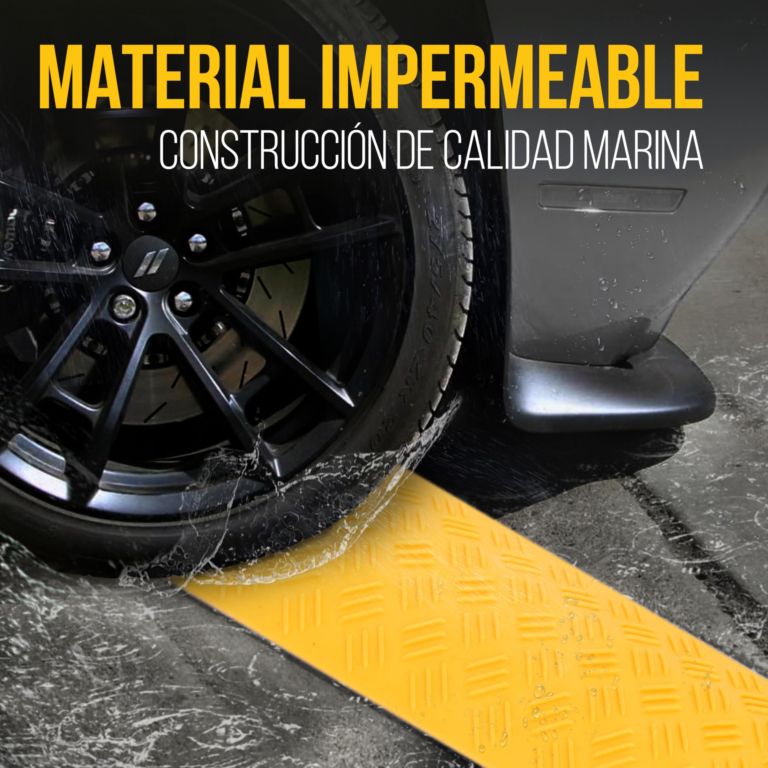 Pyle Cubre Cables Suelo Pasacable Canaleta Alta Resistencia 907kg Protector Mangueras