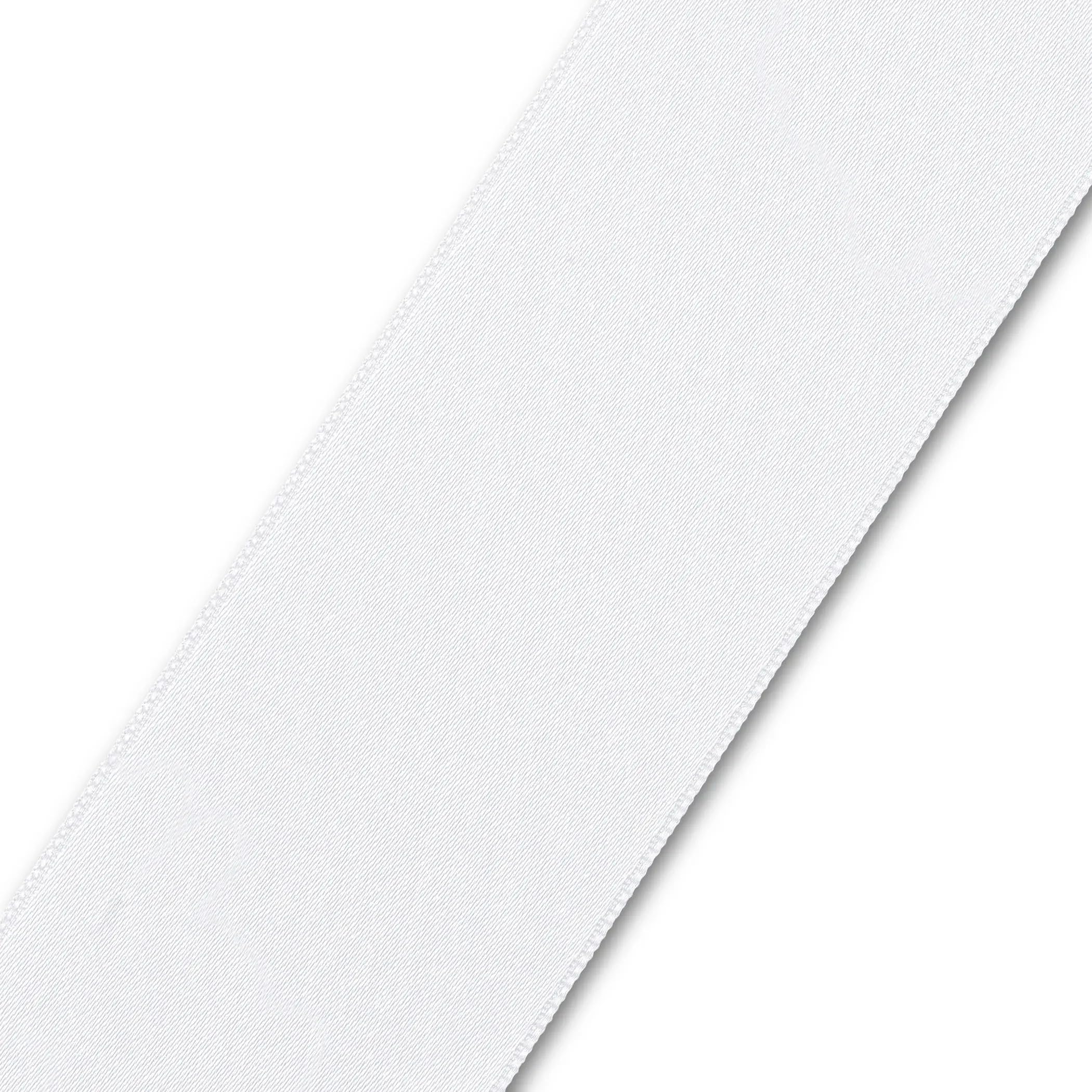 Prym Satin Ribbon 38 mm Silver, 100% Polyester