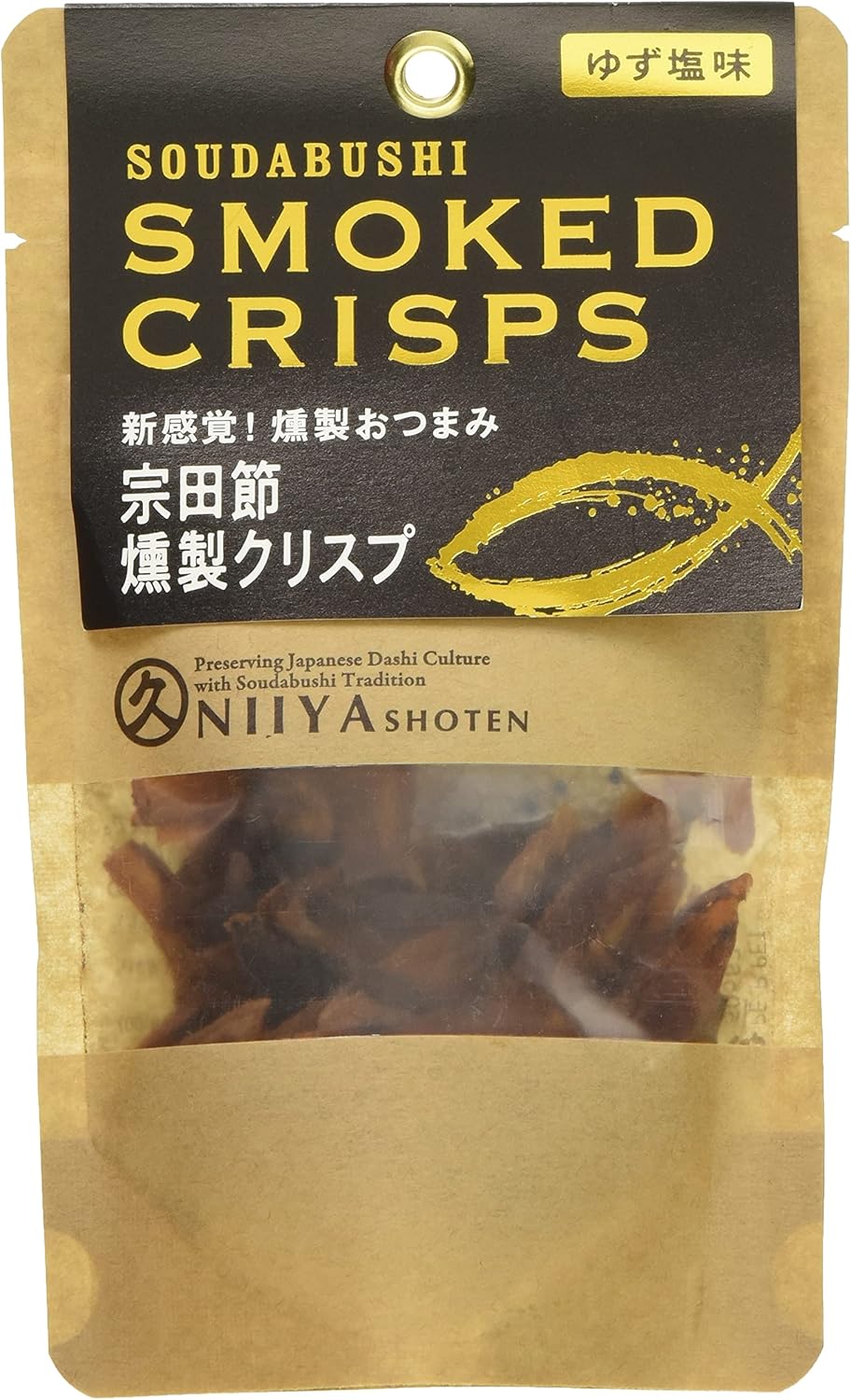 宗田節燻製クリスプ ゆず塩味 15g