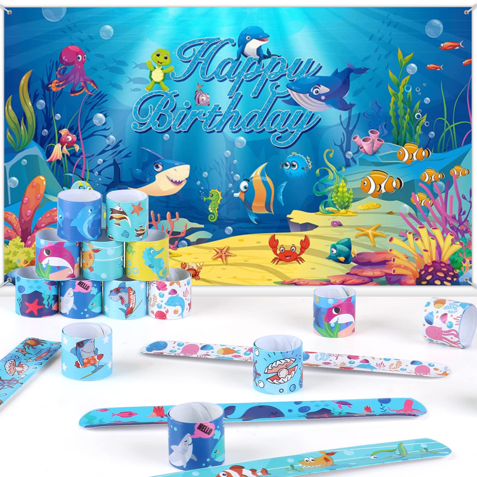 30 Braccialetti Slap Per Feste Bambini - Gadget Compleanno Calcio, Regalini Divertenti Per Party - Foto 2