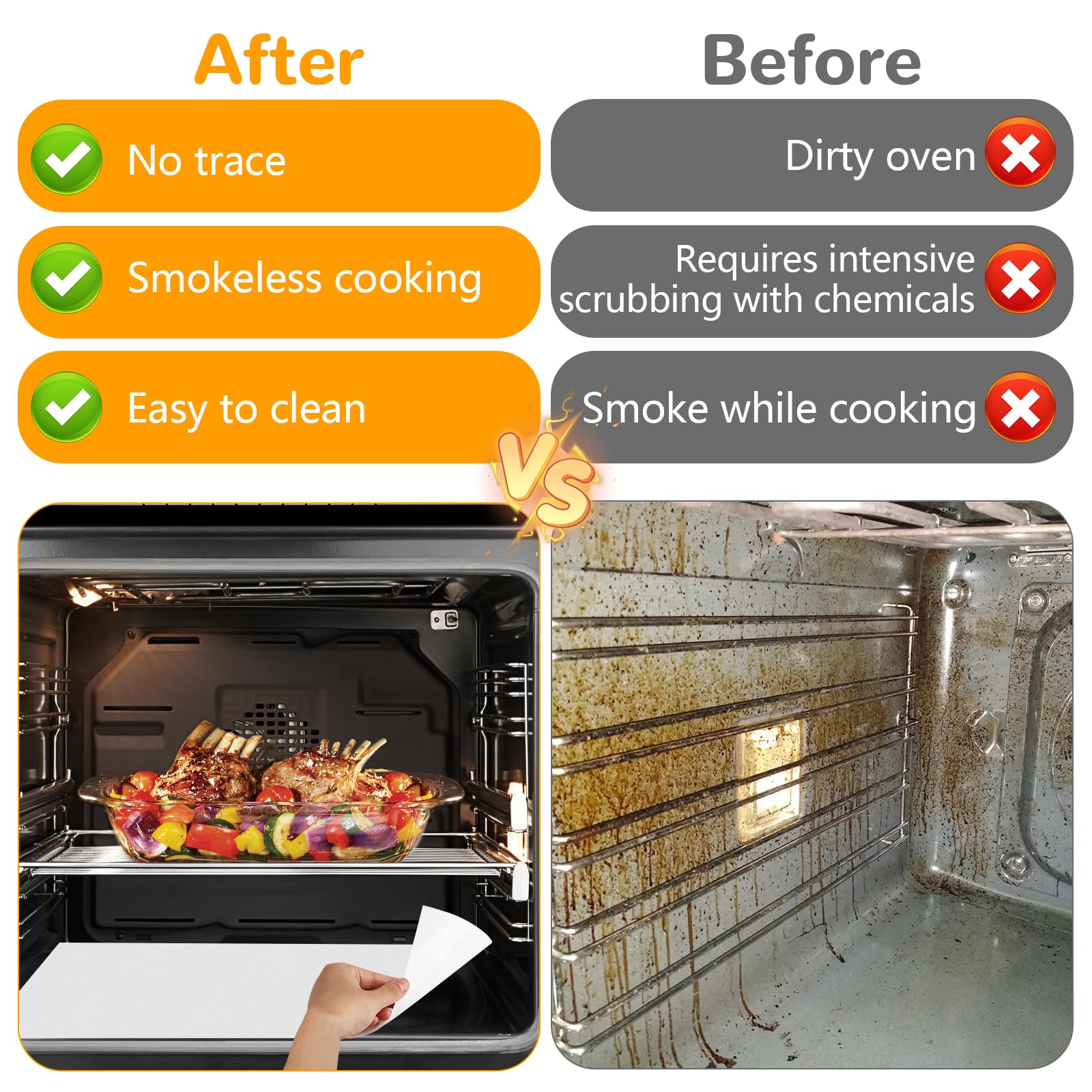 Tapis De Cuisson En Silicone Tapis De Cuisson Silicone 30x304.8cm - Résistant Chaleur 230°C - Antidérapant Pour Four, Pâtisserie, DIY Tapis Cuisine Antidérapant