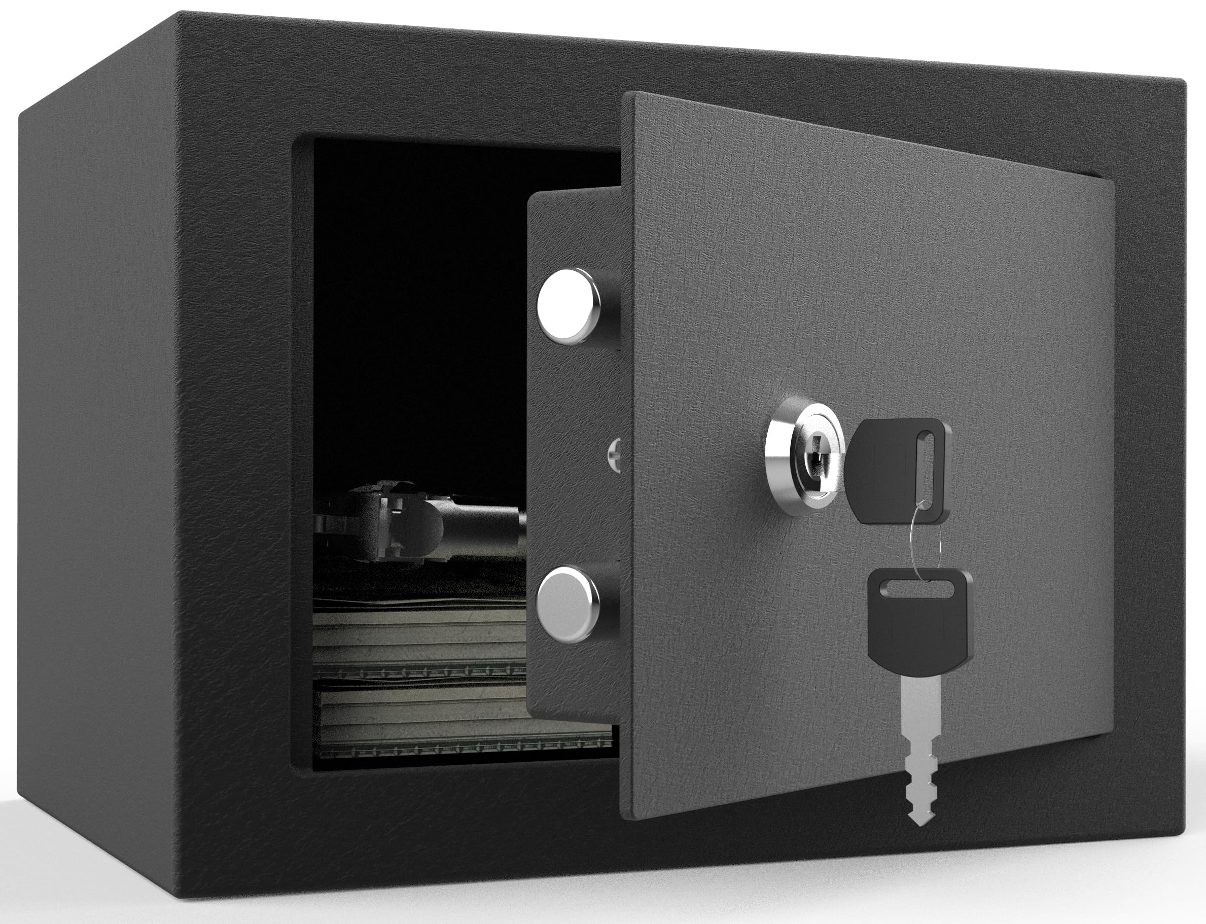 FORFEND Smart Home Safe | WiFi Safebox App Lock/Alarm | Voice Command, Kidnap Alarm, Tamper Detect, Frozen Mode, Sub Account| Digital Safes Anti Theft