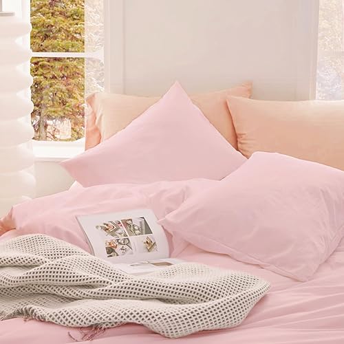 Miniatura 4 de yundo Juego de funda de edredón bohemio tamaño Queen, juego de funda de edredón con textura a rayas, juego de ropa de cama de 3 piezas bordado ultra