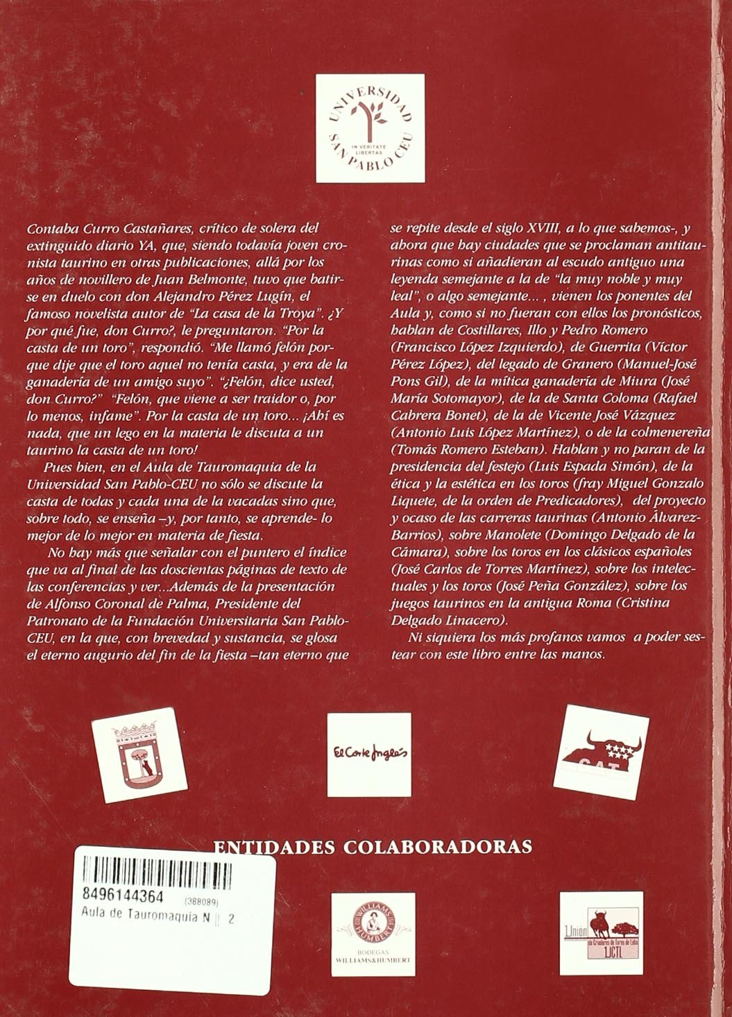 Aula de Tauromaquia Nº 2
