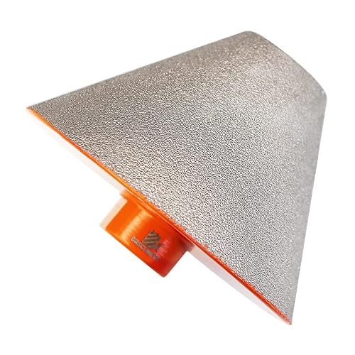 Broca biseladora de diamante, brocas de diamante BRSCHNITT de 3.228 in con rosca 58-11 para agrandar, pulir y biselar los agujeros exsit