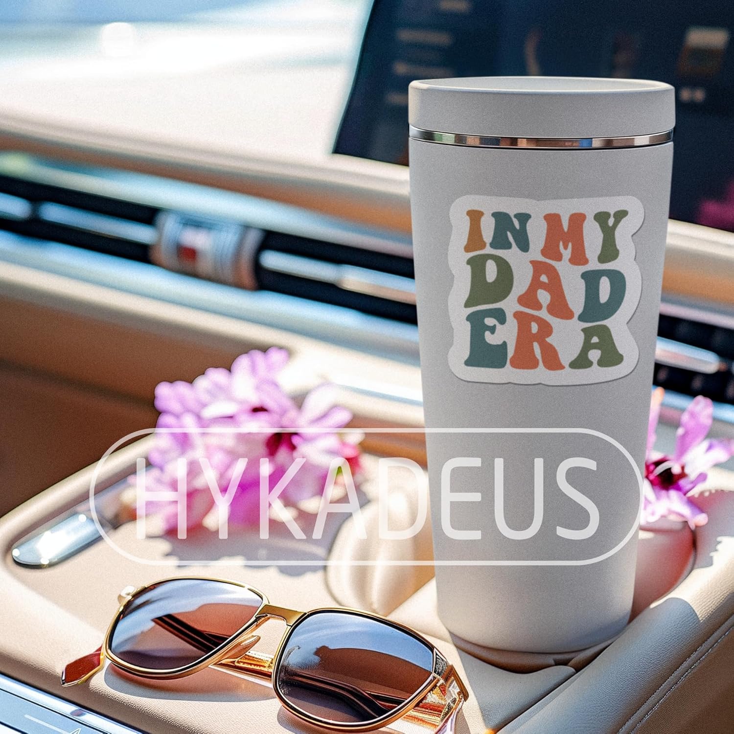 (3pcs) Dad Stickers - in My Dad Era Sticker, Waterproof Vinyl Decals – Father’s Day Gift for Dad, Daddy, Papa – Use on Water Bottle, Laptop, Tumbler, Scrapbook, Phone, 3" x2.8" - Image 5