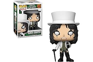Funko POP! Rocks: Alice Cooper #68 Vinyl Figure with Case Bundle