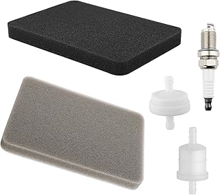 Air Filter Fuel Filter for Generac GP5500 GP6500 GP7500 GP8000E RS5500 RS7000 RS7000E GP5000 H6500 H7500 H5500 Generator Parts with Spark Plug