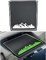 Vista 11 de SENSHINE Tapete para cubierta de salpicadero para Subaru Forester 2019-2023 2024 Subaru Crosstrek Impreza 2018-2023, inserto interior antipolvo