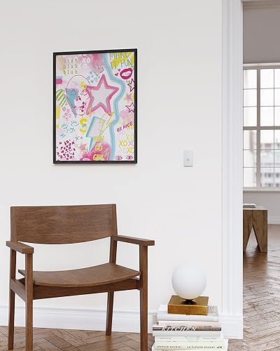 Miniatura 5 de HAUS AND HUES Preppy - Póster estético para decoración de pared, cuadros rosados, decoración de pared para dormitorio, bonita decoración de