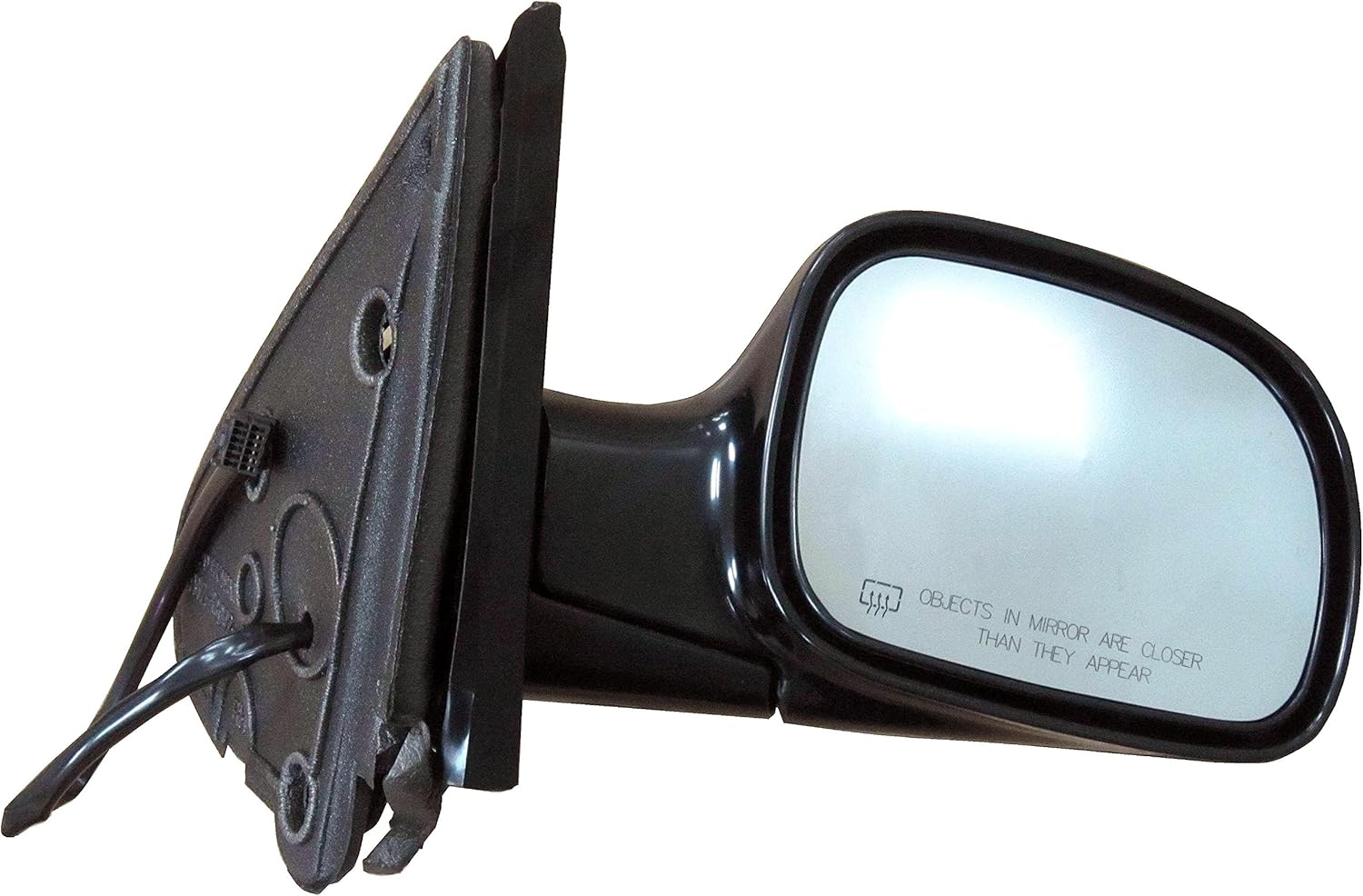 Dorman 955-1162 Passenger Side Power Door Mirror - Heated / Folding Compatible with Select Chrysler / Dodge Models, Black