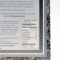 Vista 3 de Hi Mountain Jerky Seasoning and Cure Kit CRACKED PEPPER 'N GARLIC BLEND Beef Jerky Seasoning Perfect for Beef, Venison, Elk, & Deer Seasons