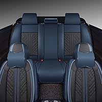Vista 145 de GXT Bench Seat Cover, Premium Faux Leather Bench Seat Covers for Trucks - Universal Fit for Most Sedans SUV Pick-up Truck, Durable for Long Lasting