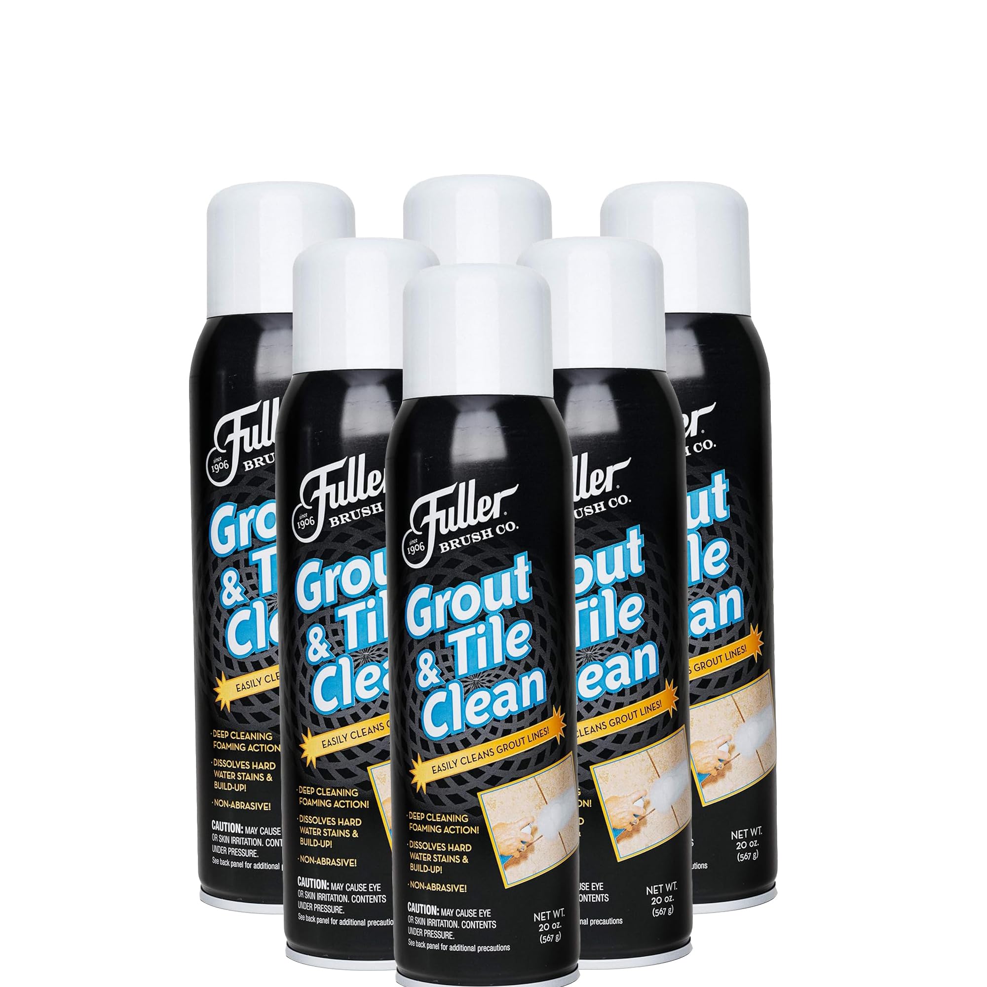 Fuller Brush Grout and Tile Clean - Multipurpose Easy-to-Use, Heavy-Duty Cleaning Spray Perfect for Build Up Dirt in The Shower Tub, Bathroom and