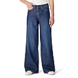 Women's Ultra Soft Mid-Rise Wide Leg Jeans