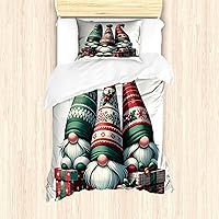 Vista 256 de Ambesonne Juego de funda de edredón de pesca, lubina de boca grande atrapando un bocado en espray de agua, imagen salvaje, juego de cama decorativo