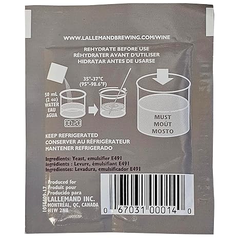 1230269 Bourgovin RC 212 Saccharomyces cerevisiae (5 g. Pouch)