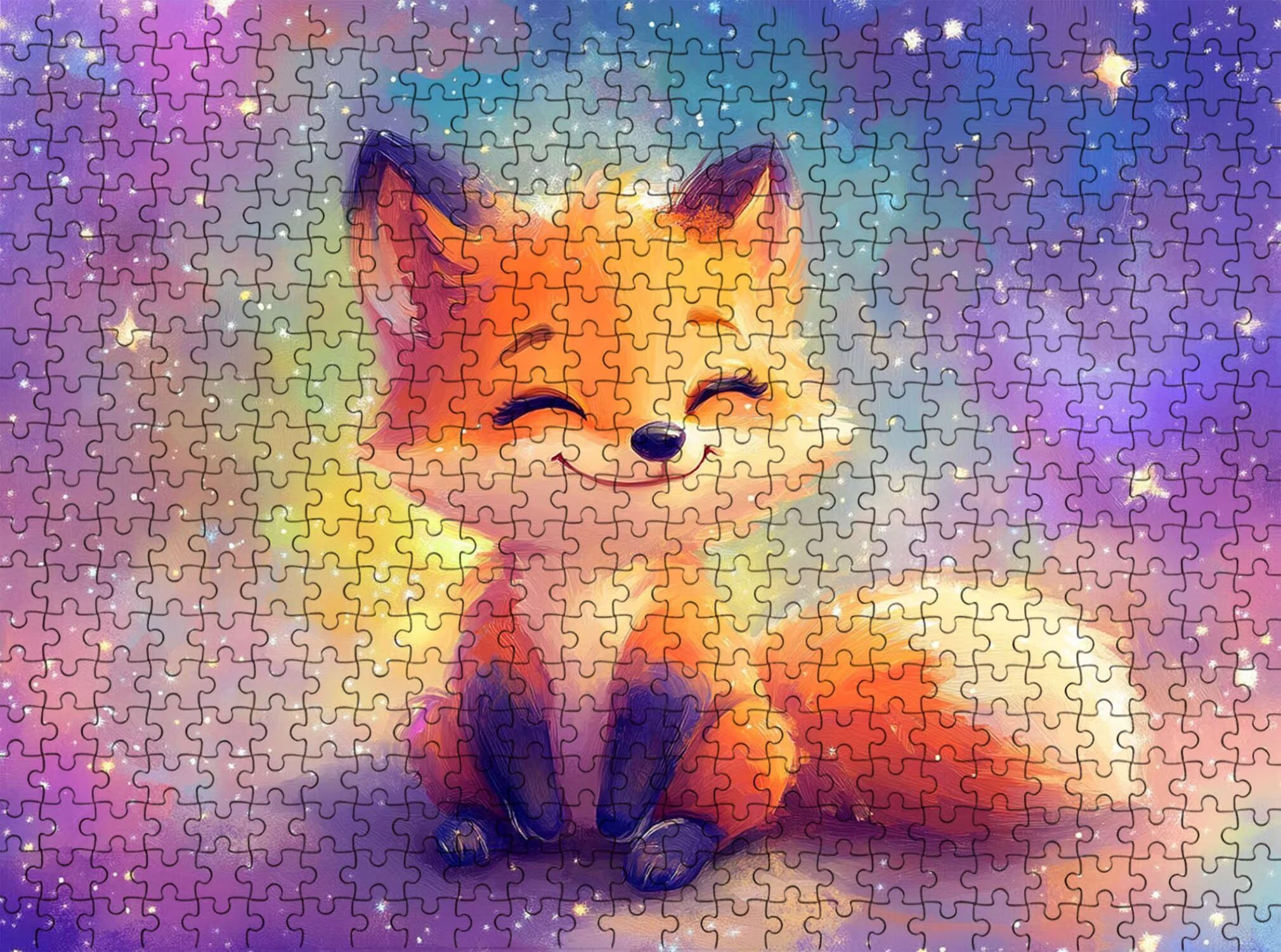 Carino Cielo stellato Puzzle 4000 Pezzi per Adulti, Puzzle in Legno - Collezione Classica con Poster Incluso - Sfida di Concentrazione e Passatempo Antistress, Gioco per Famiglia, 141 x 87 cm f0-573