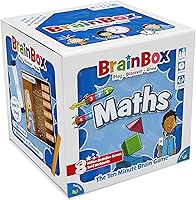 Vista 1 de BrainBox - Juego de cartas matemáticas – Memoria y observación, habilidades educativas de numeración, trivia familiar para niños y adultos, a partir