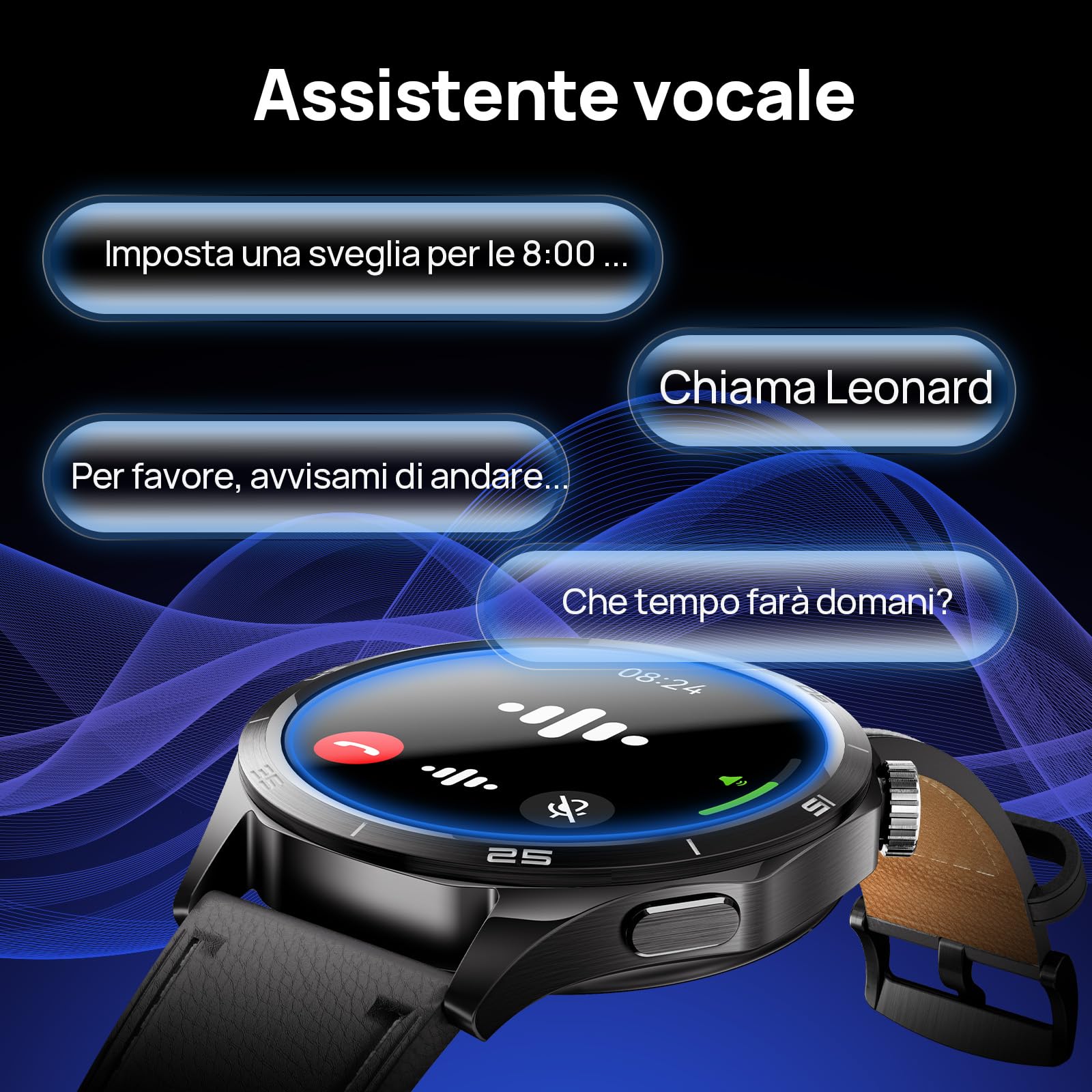 Mibro WATCH GT GPS Smartwatch per uomo donna con 1,43" AMOLED,Assistente intelligente,Chiamata Bluetooth,Design Elegante,100+ Sportivo e 5ATM, Autonomia 8 Giorni, Notifiche,iOS e Android