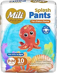 Fralda LoveCare Pants SPLASH P/M 6x10