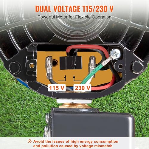 Miniatura 4 de VEVOR Rociador de hierro fundidobomba de riego